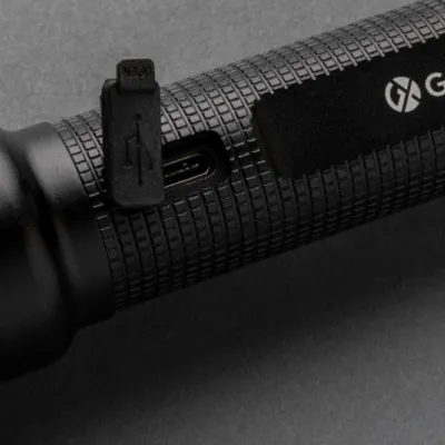 Gear X RCS recycled aluminium USB-rechargeable torch large