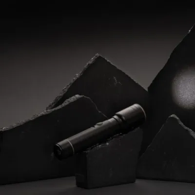 RCS recycled aluminium USB-rechargeable heavy duty torch