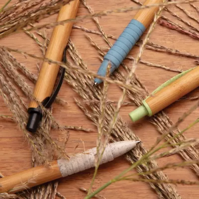 Bamboo & wheat straw pen