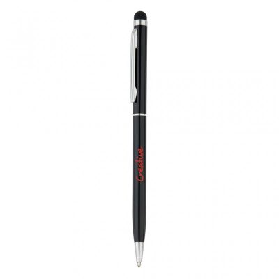 Thin metal stylus pen