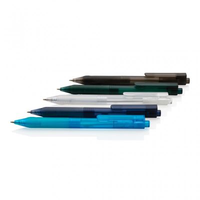 X9 frosted pen with silicone grip