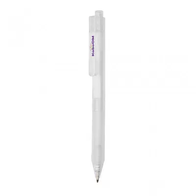 X9 frosted pen with silicone grip