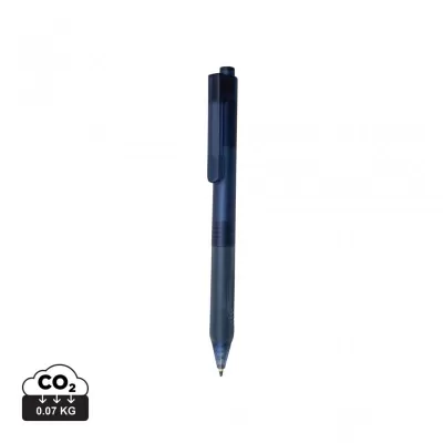 X9 frosted pen with silicone grip