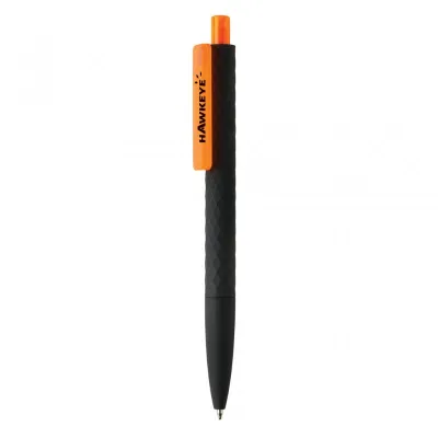 X3 RCS certified R-ABS black smooth touch pen