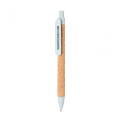 Write wheatstraw and cork pen