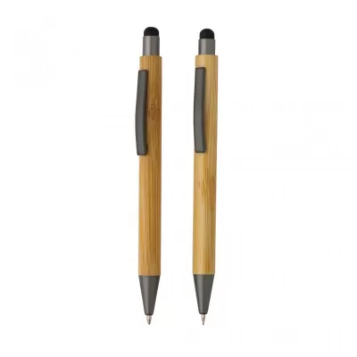 Bamboo modern pen set in box