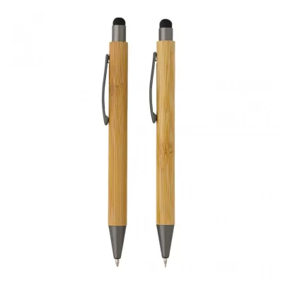 Bamboo modern pen set in box