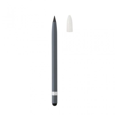 Aluminium inkless pen with eraser