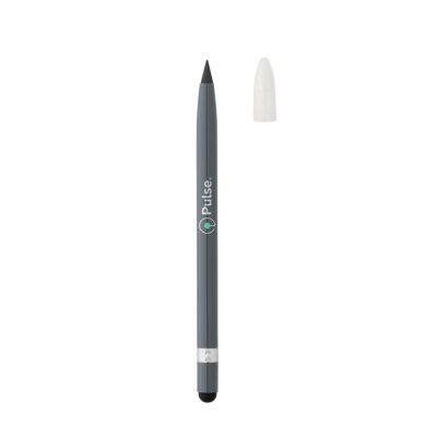 Aluminium inkless pen with eraser