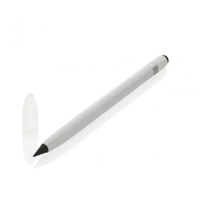 Aluminium inkless pen with eraser