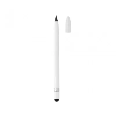 Aluminium inkless pen with eraser