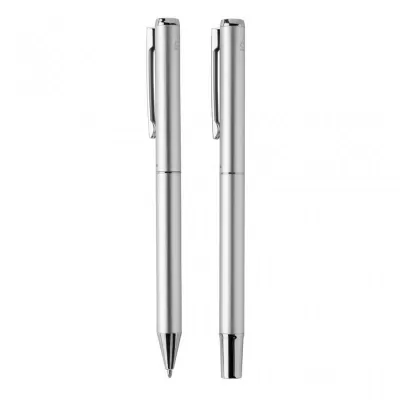 Swiss Peak Cedar RCS certified recycled aluminum pen set