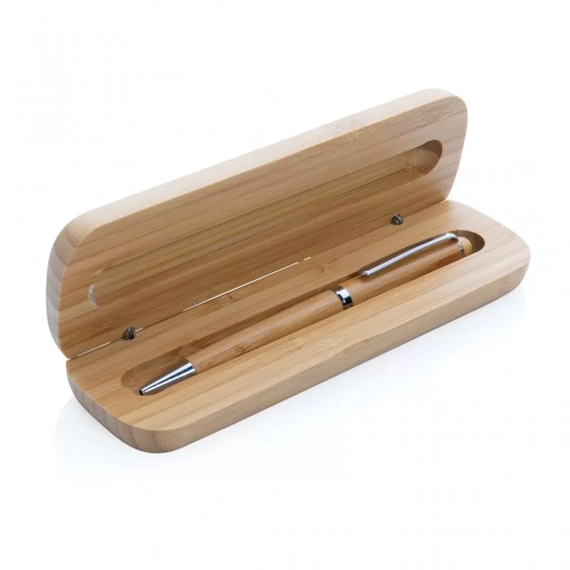 Bamboo pen in box