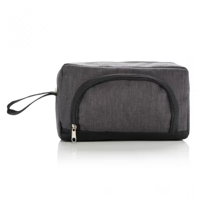 Classic two tone toiletry bag