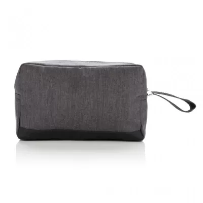 Classic two tone toiletry bag