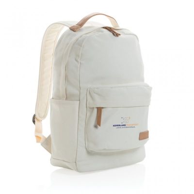 Impact AWARE™ 16 oz. recycled canvas backpack