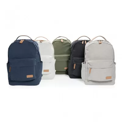 Impact AWARE™ 16 oz. recycled canvas backpack