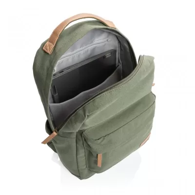 Impact AWARE™ 16 oz. recycled canvas backpack