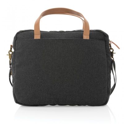 Impact AWARE™ 16 oz. recycled canvas laptop bag