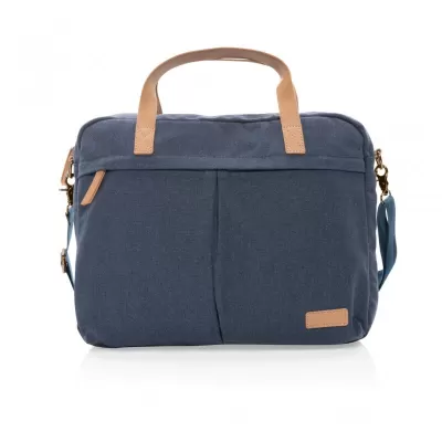 Impact AWARE™ 16 oz. recycled canvas laptop bag