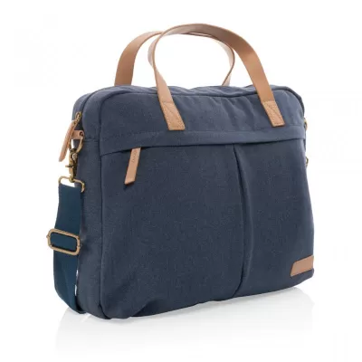 Impact AWARE™ 16 oz. recycled canvas laptop bag