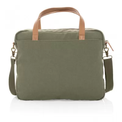 Impact AWARE™ 16 oz. recycled canvas laptop bag