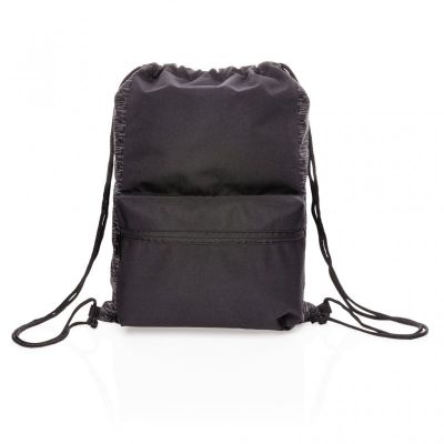 AWARE™ RPET Reflective drawstring backpack