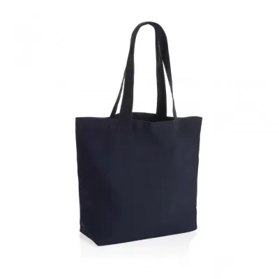 Impact Aware™ 240 gsm rcanvas shopper w/pocket undyed