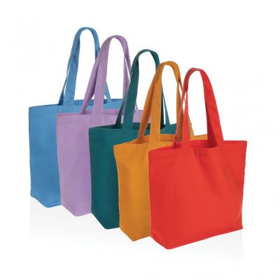 Impact Aware™ 240 gsm rcanvas shopper w/pocket