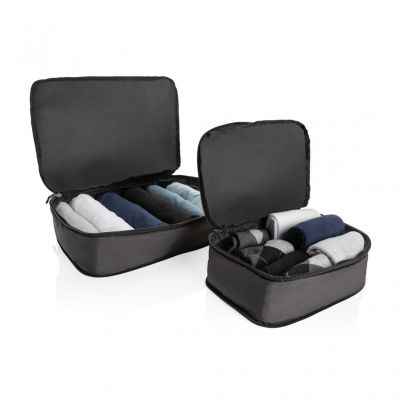 Swiss Peak Ridge AWARE™ RPET compression travel cubes 2pc