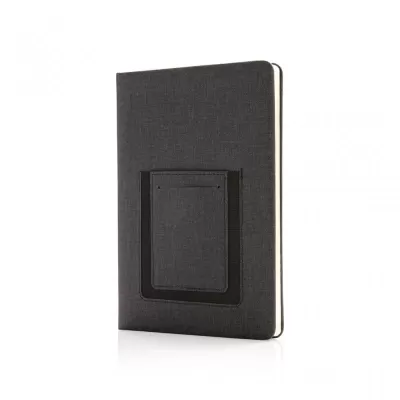 Deluxe A5 Notebook with phone pocket