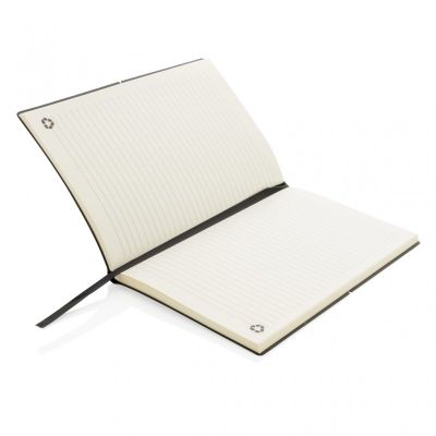 A5 GRS recycled leather notebook