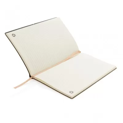 A5 GRS recycled leather notebook