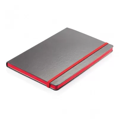 Deluxe hardcover A5 notebook with coloured side