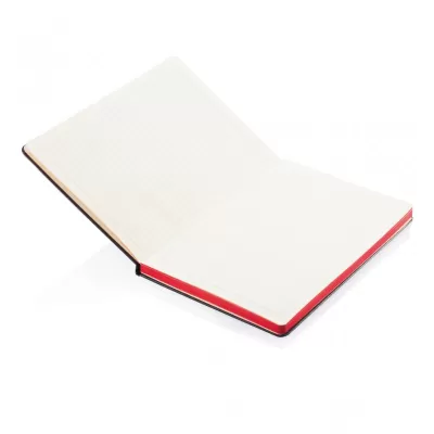 Deluxe hardcover A5 notebook with coloured side