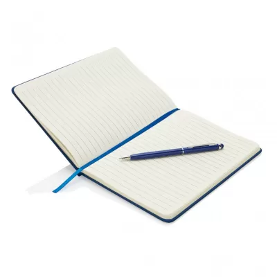 Standard hardcover PU A5 notebook with stylus pen