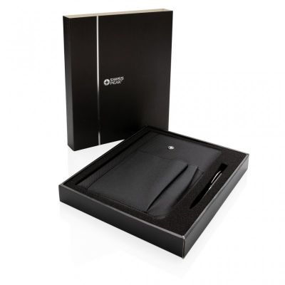 Refillable notebook and pen set