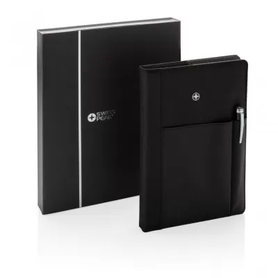 Refillable notebook and pen set