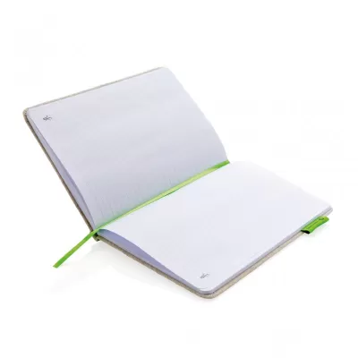 A5 jute notebook