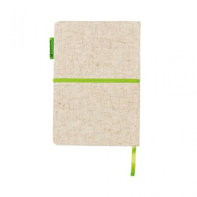 A5 jute notebook