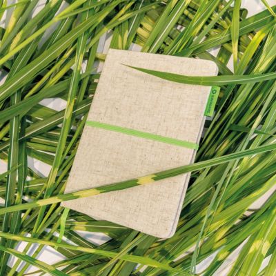 A5 jute notebook