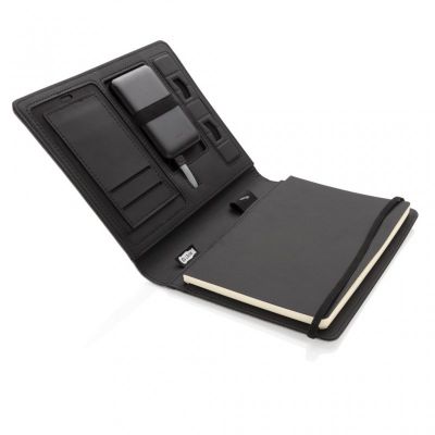 Air 5W wireless charging notebook with 5000mAh powerbank