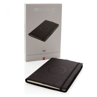 Air 5W wireless charging refillable journal cover A5