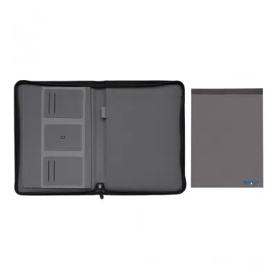 Impact AWARE™ RPET A4 portfolio with zipper