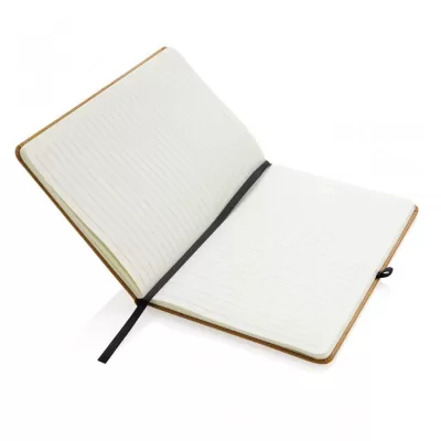 GRS Recycled leather hardcover notebook A5