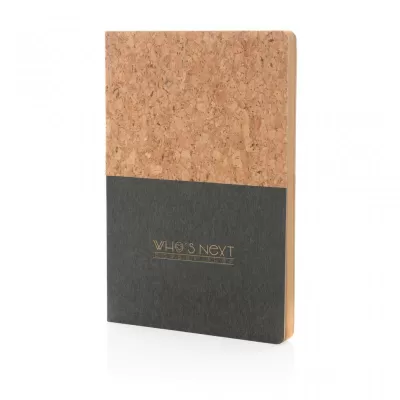 A5 cork & kraft notebook