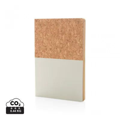 A5 cork & kraft notebook