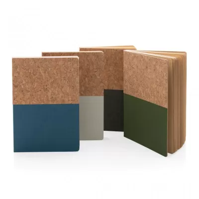 A5 cork & kraft notebook