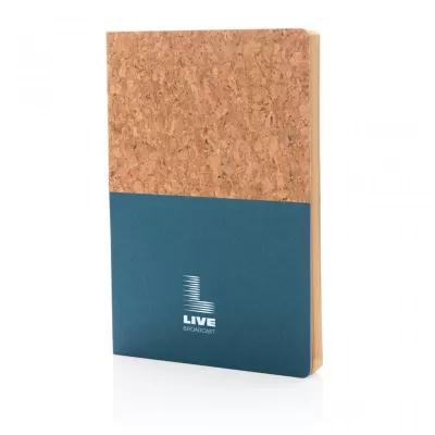 A5 cork & kraft notebook