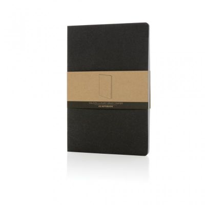 Salton A5 GRS certified recycled paper notebook